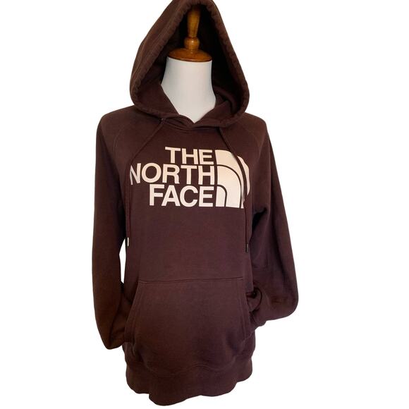 The North Face hoodie Small drawstring maroon/purple - Picture 1 of 5